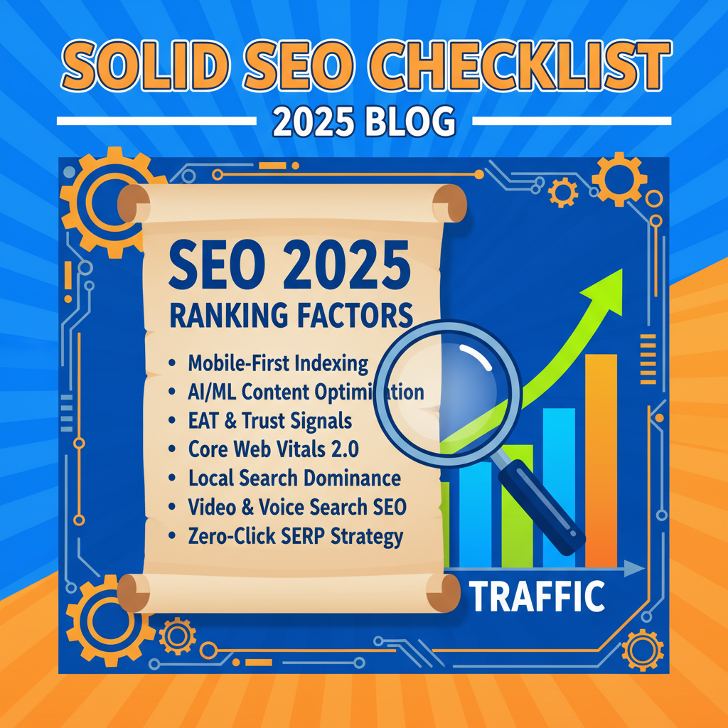 The Ultimate SEO Checklist for 2025: Your Deep Dive into Ranking Success
