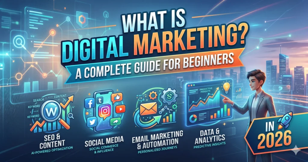 What is Digital Marketing? A Complete Guide for Beginners in 2026